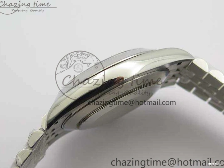 MiroTime 0701 DateJust Smooth Bezel SS Noob 1:1 Best Edition Gray Sticks Dial On Jubilee Bracelet A Packable 3505